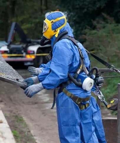 Asbestos inspection and assessment